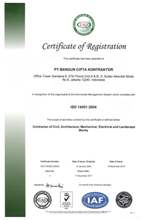 sertifikat ISO